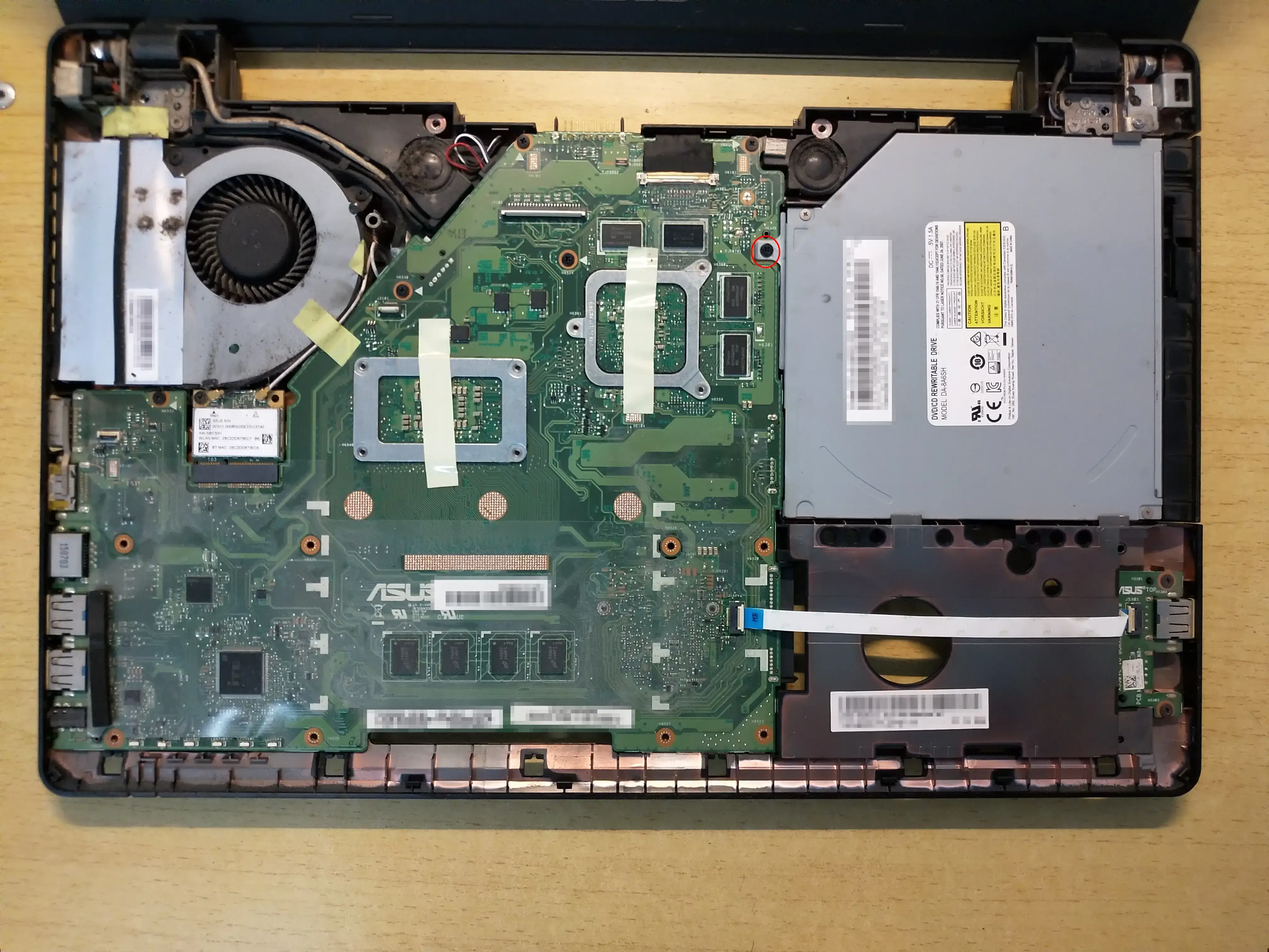 fx50j内部结构