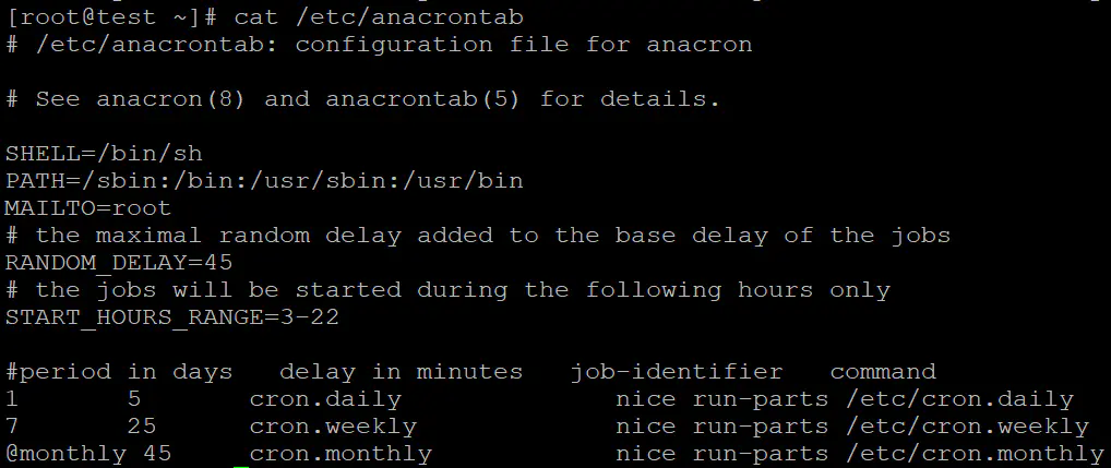 /etc/anacronrtab内容